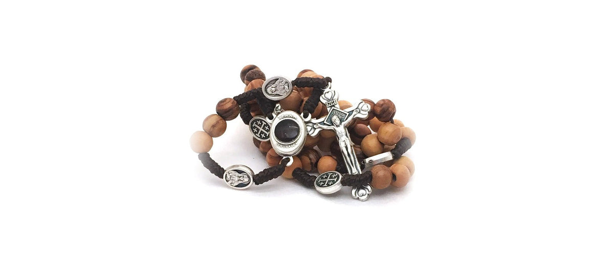 Olive Wood Rosaries and Pendants