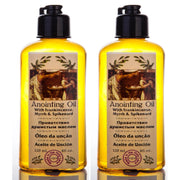 2 Bottles Anointing Oil Frankincense, Myrrh and Spikenard 120ml Jerusalem - Lion of Judah Market