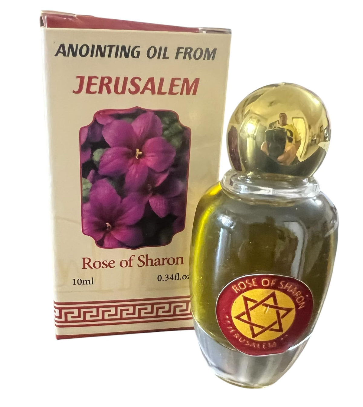 Biblical Rose of Sharon Anointing Oil from the Jerusalem Holy Land | Lion of Judah Market