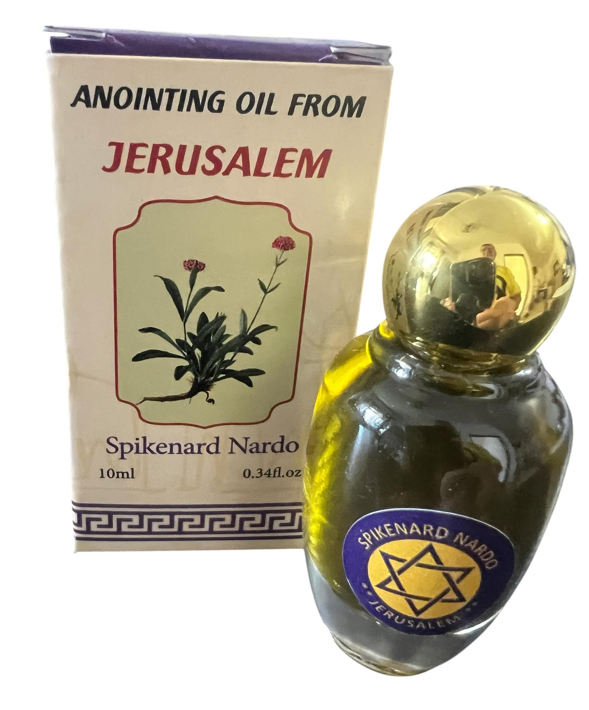 Biblical Spikenard Nard Nardo Anointing Oil from the Jerusalem Holy Land | Lion of Judah Market