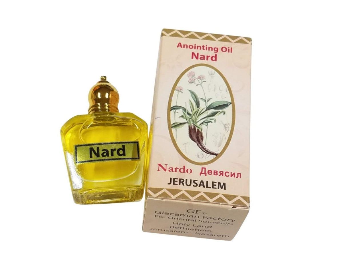 Holy Land Blessed Anointing Oil Biblical Fragrance Jerusalem (Nard) | Lion of Judah Market