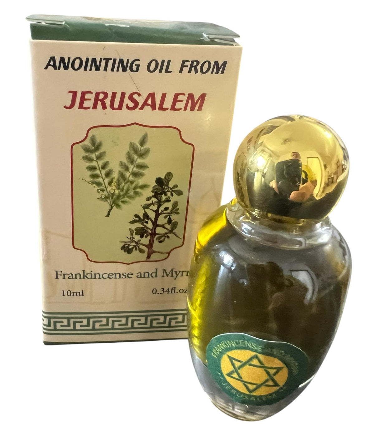 Biblical Frankincense and Myrrh Anointing Oil from the Jerusalem Holy Land | Lion of Judah Market