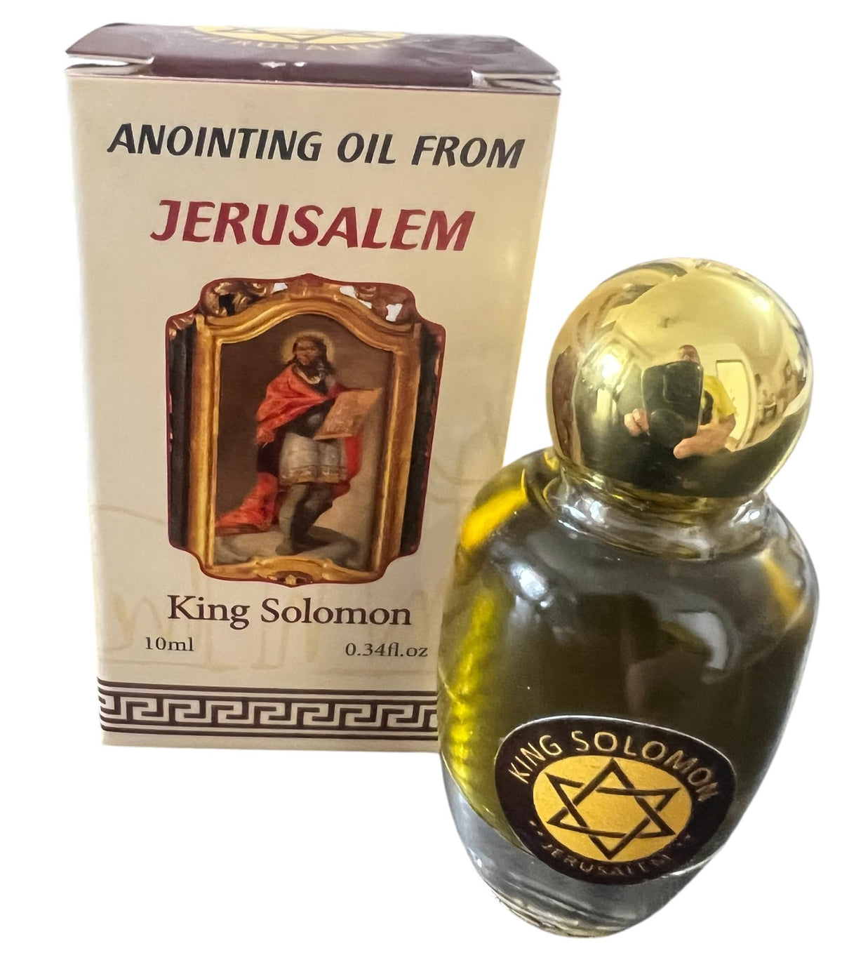 Biblical King Solomon Anointing Oil from the Jerusalem Holy Land | Lion of Judah Market