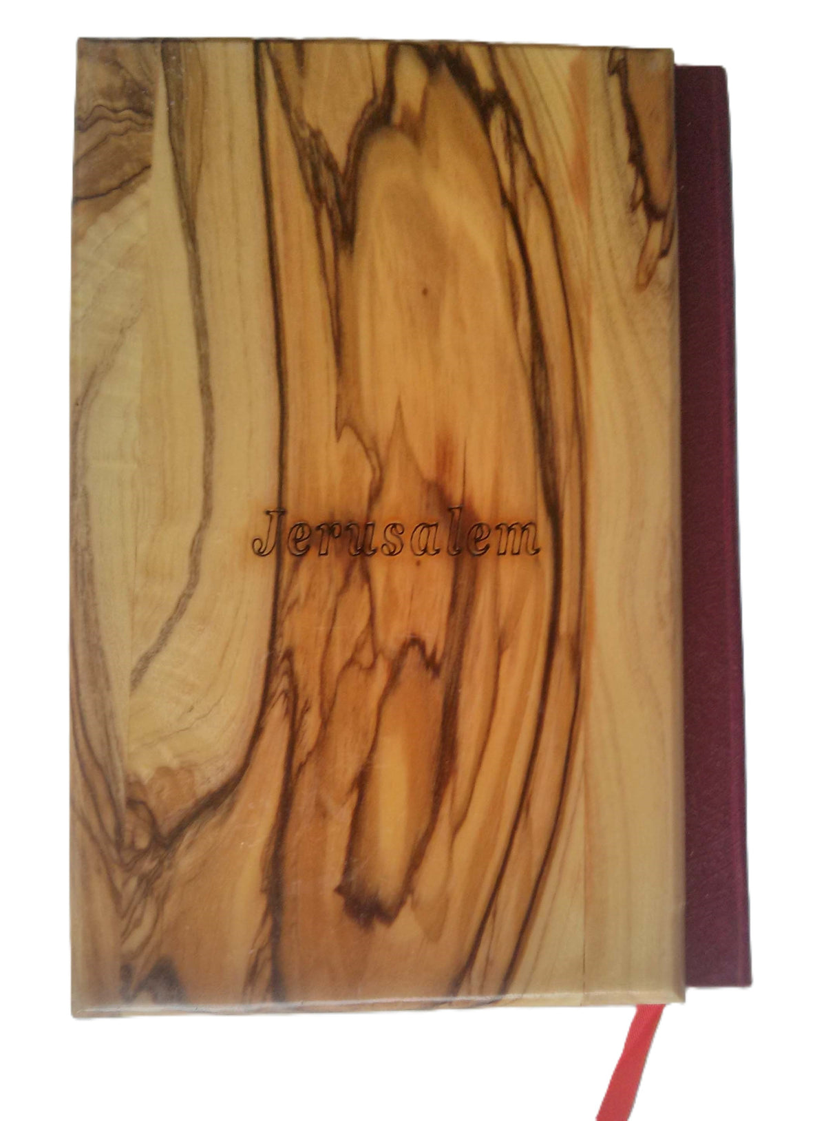 Olive Wood Bible with 'Jerusalem Soil' ~ Spanish - Lion of Judah Market