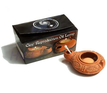 Jesus Time Clay Oil Lamp Replica | Lion of Judah Market