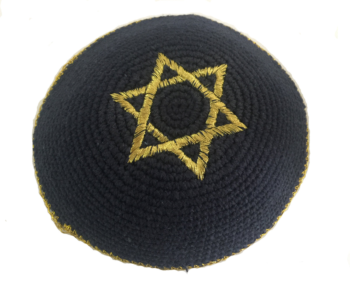Crocheted Knitted Kippah 6" | Lion of Judah Market