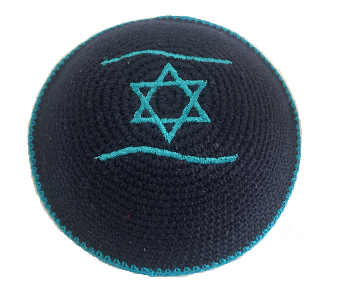 Crocheted Knitted Kippah 6" | Lion of Judah Market