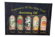 Set of 5 Roll-on Anointing Oils from Jerusalem - Lion of Judah Market