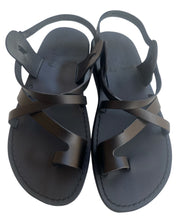 Biblical Jesus Sandals Style 06 Black - 36 / 4½ / 6 | Lion of Judah Market