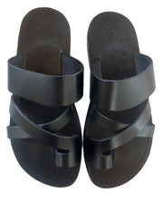 Biblical Jesus Sandals Style 08 Black - 36 / 4½ / 6 | Lion of Judah Market