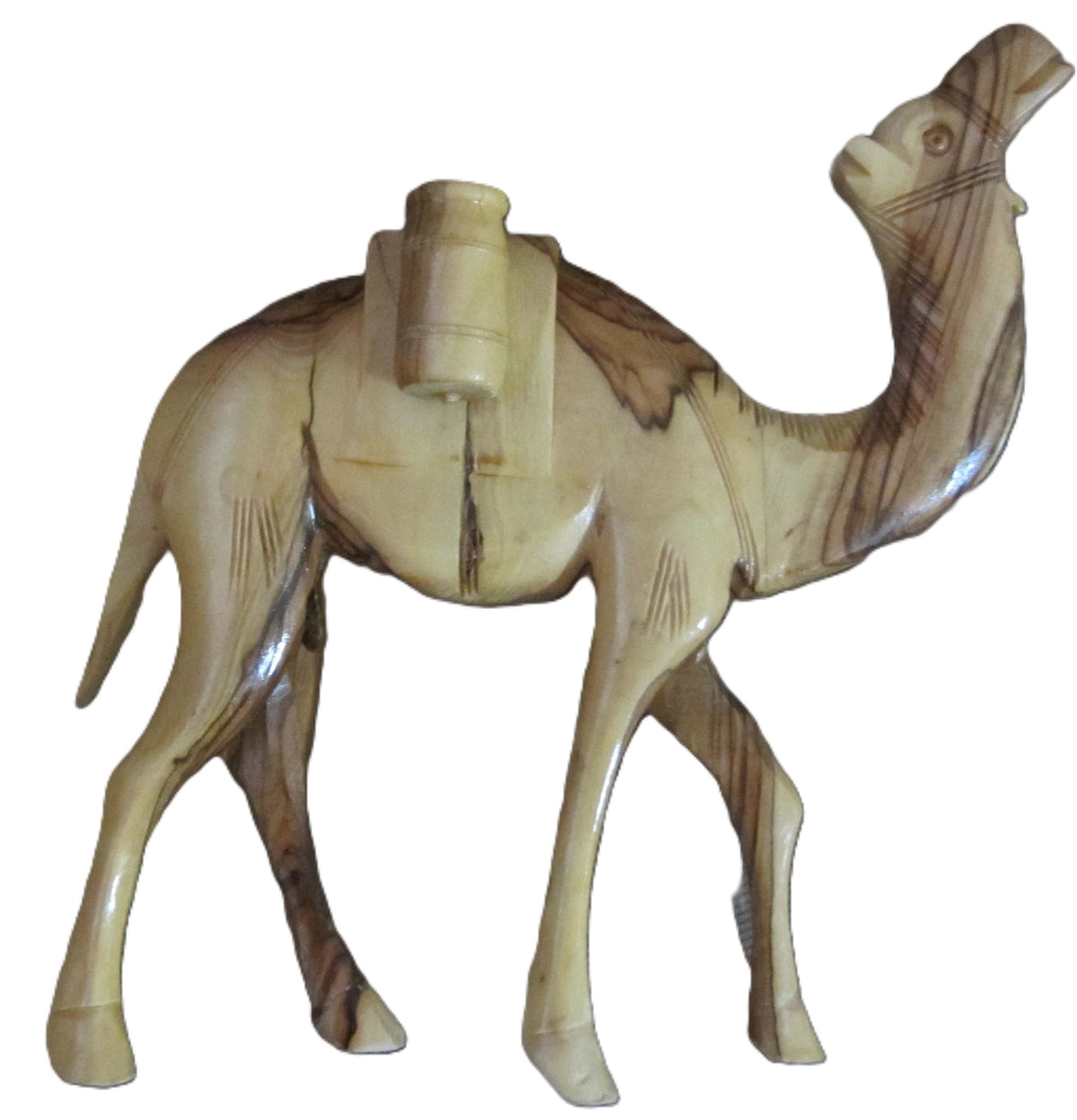 Bethlehem Olive Wood Camel 20cm - Lion of Judah Market