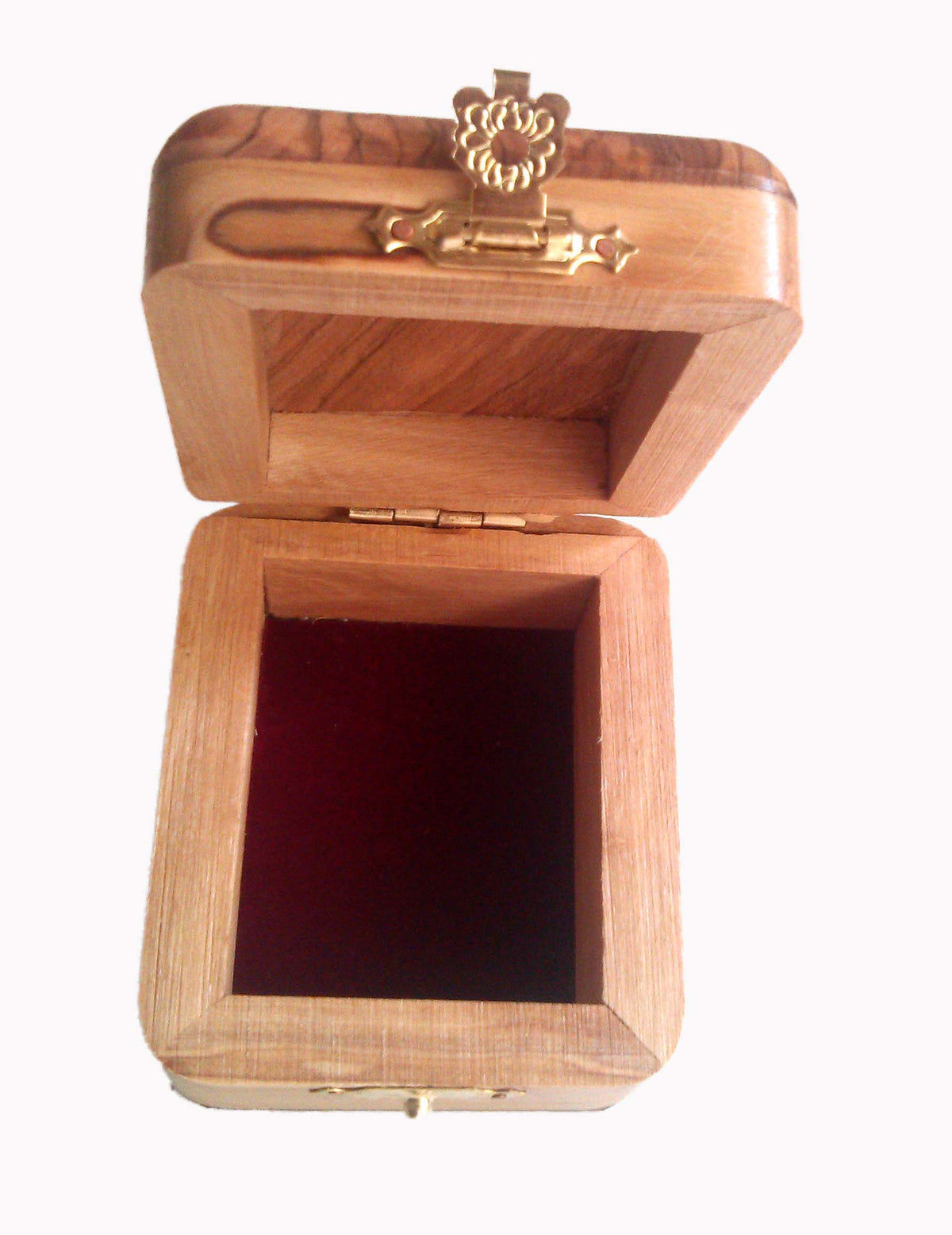 Hand Carved Olive Wood First Communion Rosary Box - Lion of Judah Market