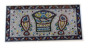 Armenian Ceramic Tabgha Door Plaque from Jerusalem - Lion of Judah Market