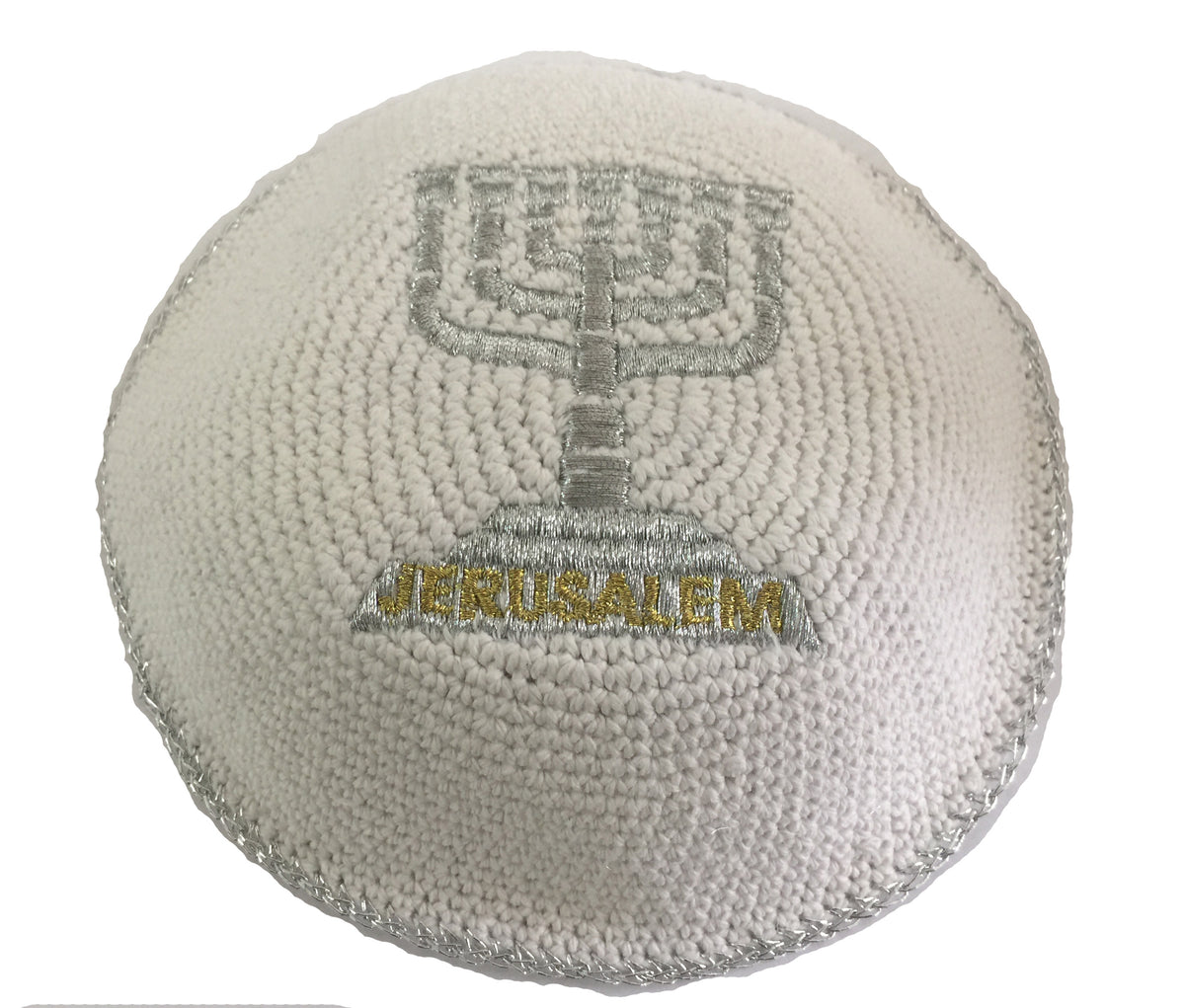Crocheted Knitted Kippah 6" | Lion of Judah Market