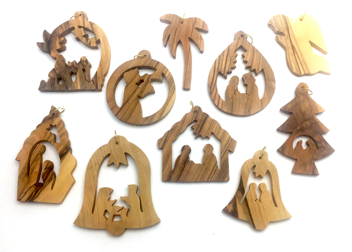 Set of 10 Christmas Tree Ornaments - Lion of Judah Market
