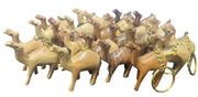 Lot of 5 Olive Wood Camel Keychains | Lion of Judah Market