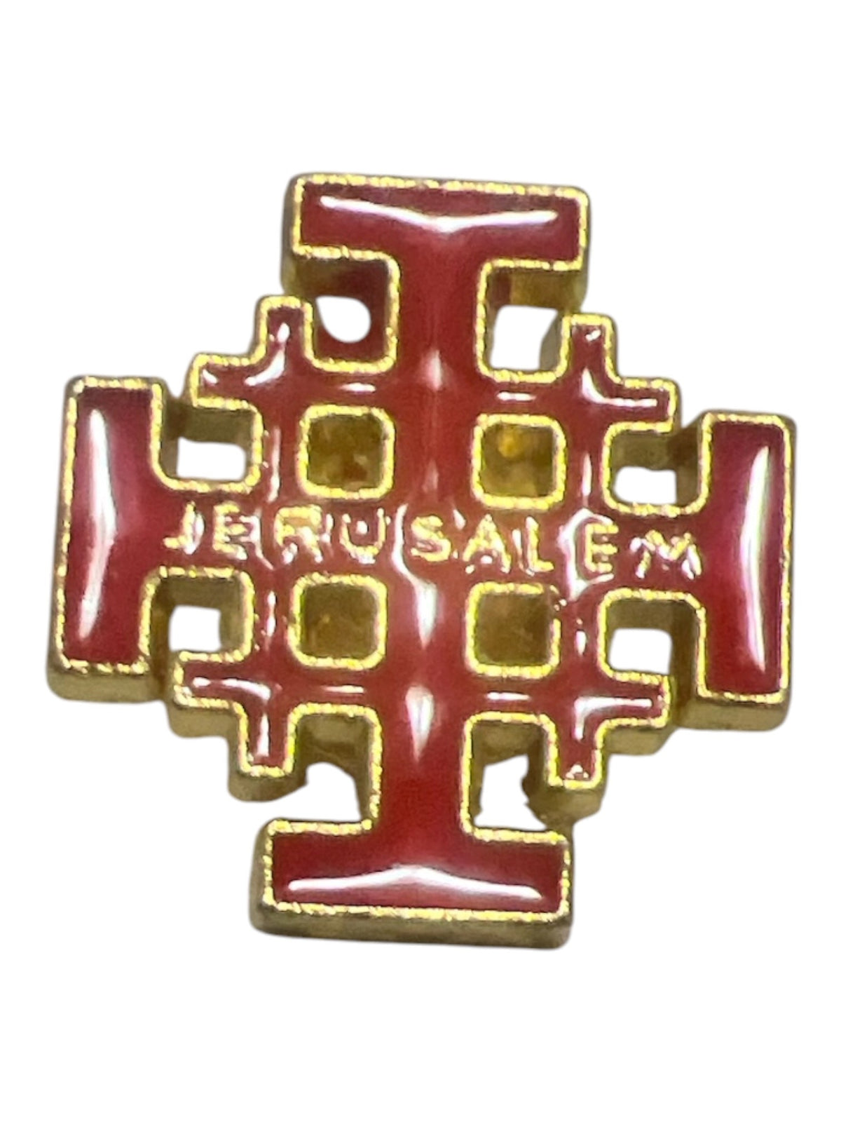 Jerusalem Cross Pin - Lion of Judah Market