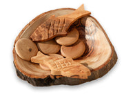 The Miracle with 5 Loaves and 2 Fish 'Tabgha' made from Olive Wood - Lion of Judah Market