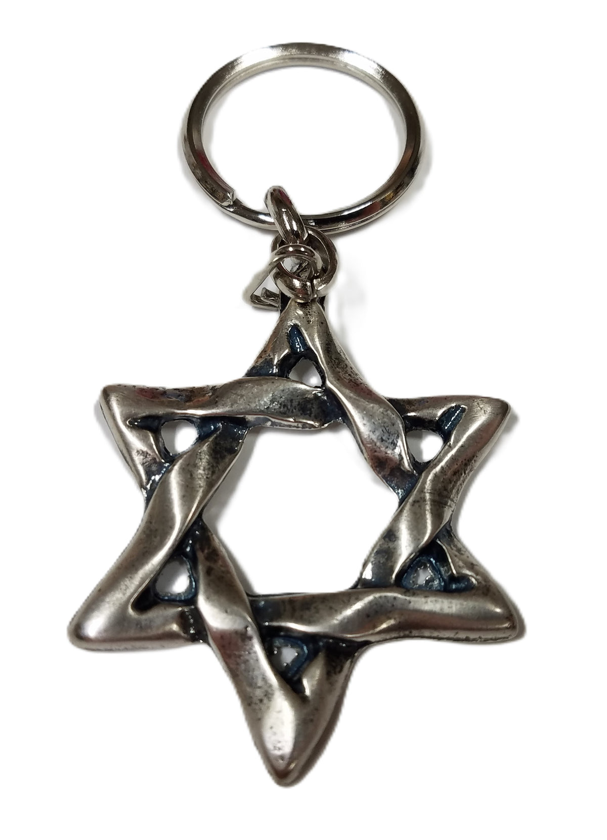 Magen David Keychain - Lion of Judah Market