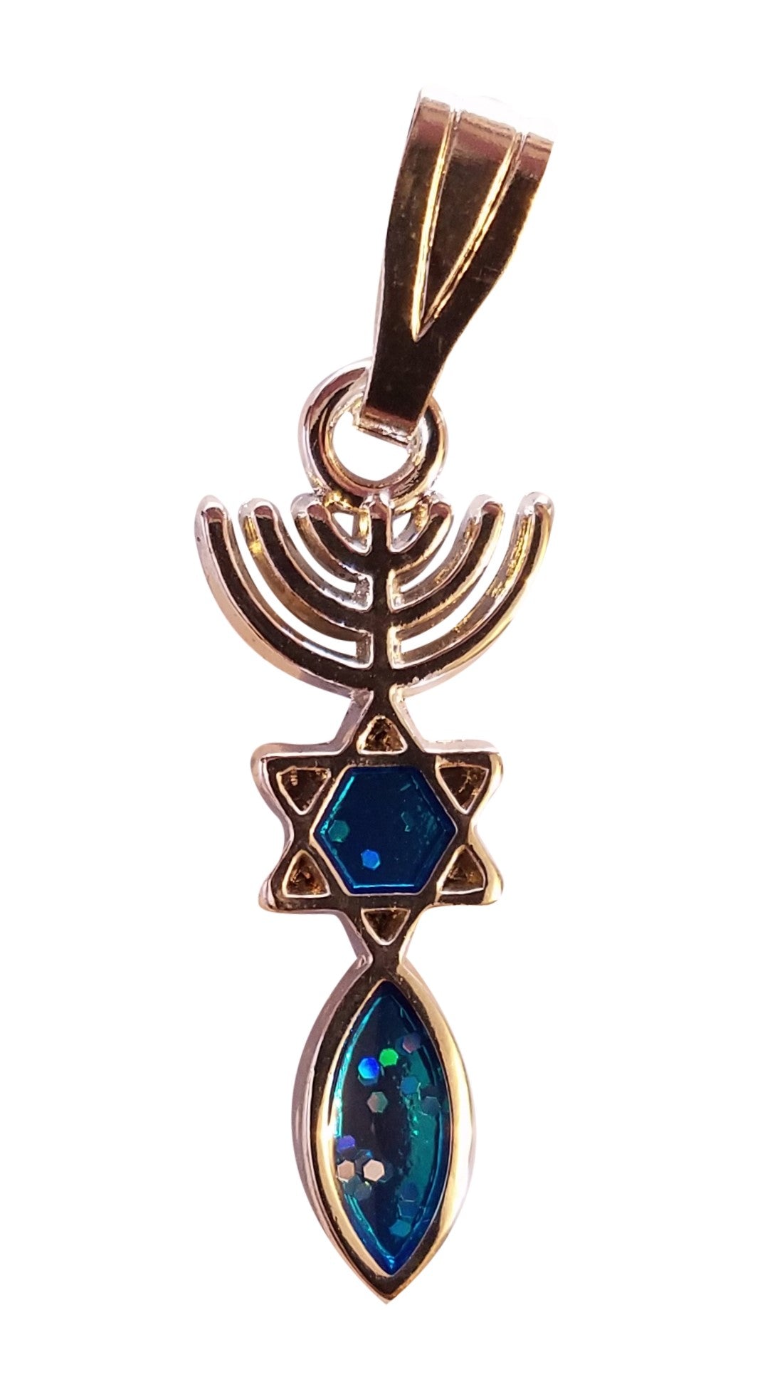 Messianic Enamel Pendant - Lion of Judah Market