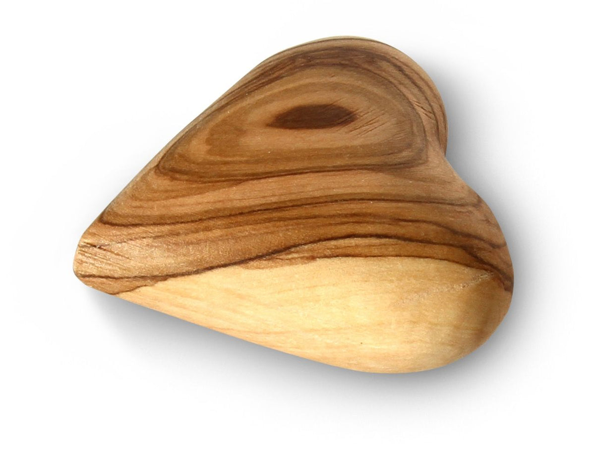 Olive Wood Heart - Lion of Judah Market