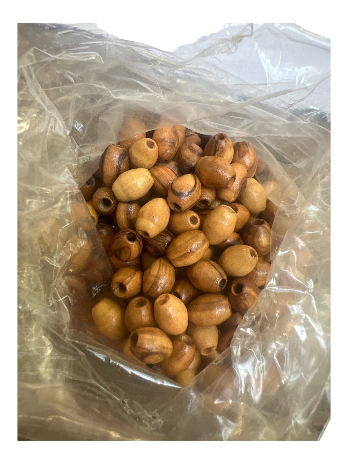 500 Bethlehem Olive Wood Oval Beads - 6mm - Lion of Judah Market
