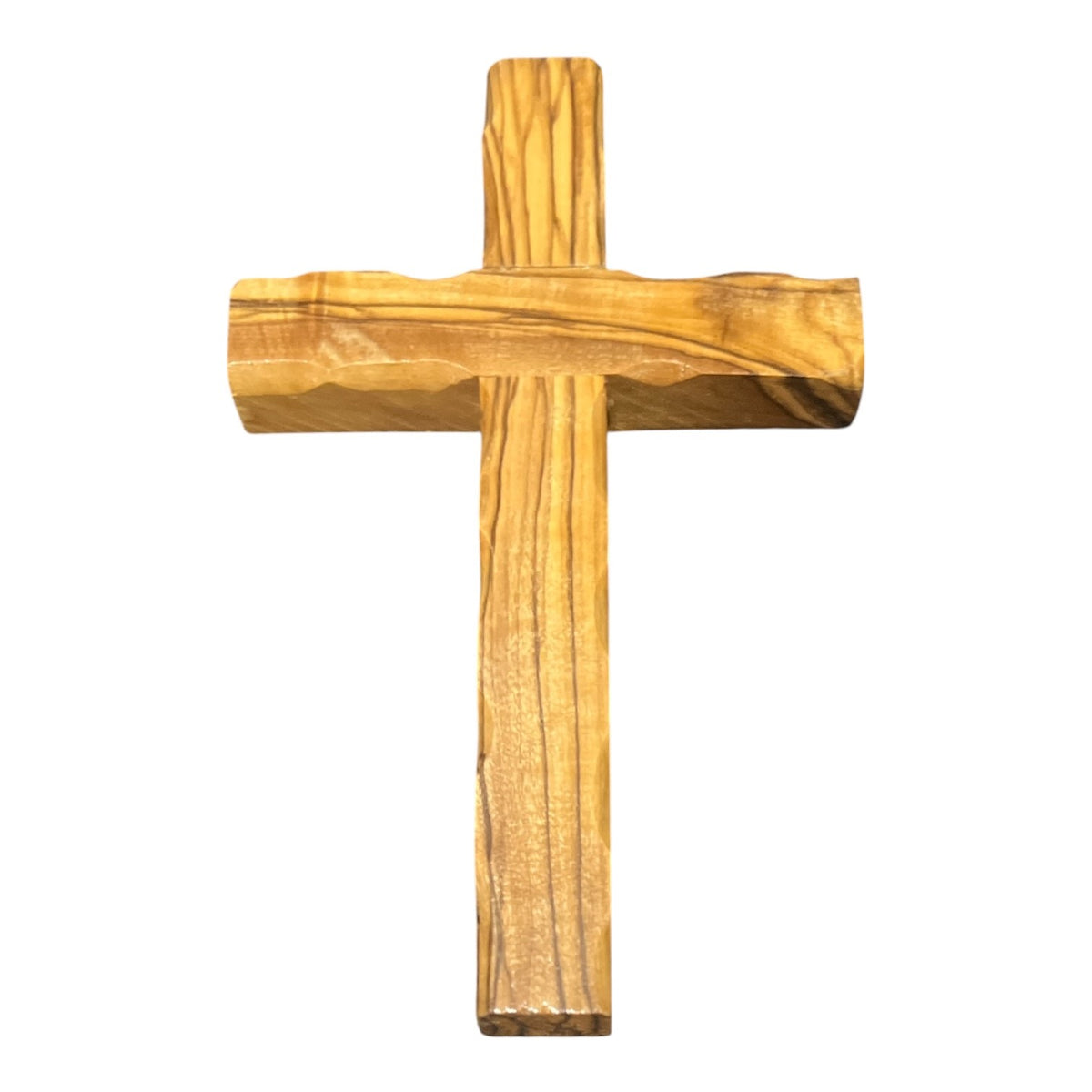 Olive Wood Wall Cross from Jerusalem Sizes 5" 6" 8" 10" - 4.75 inches Height - Lion of Judah Market