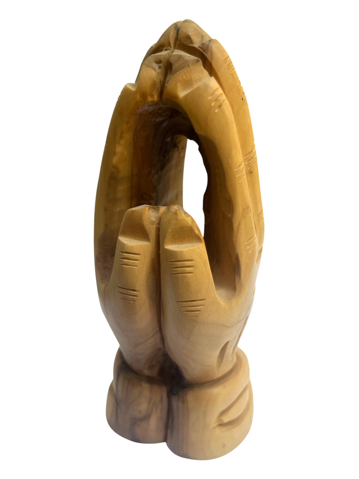 Bethlehem Olive Wood Praying Hands 6" - Lion of Judah Market